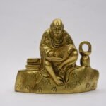 BRASS RAMAYANI HANUMAN JI IDOL 3"