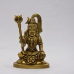 PURE BRASS GOD SHIVA IDOL 3"
