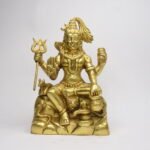 PURE BRASS LORD SHIV IDOL 8"