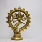 PURE BRASS NATRAJ IDOL 7"