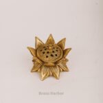 PURE BRASS LOTUS DHOOP DHANI 2.5'