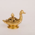 PURE BRASS DUCK DHOOP DHANI 4.5'
