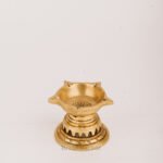PURE BRASS PANCH MUKHI DIYA 2.5"