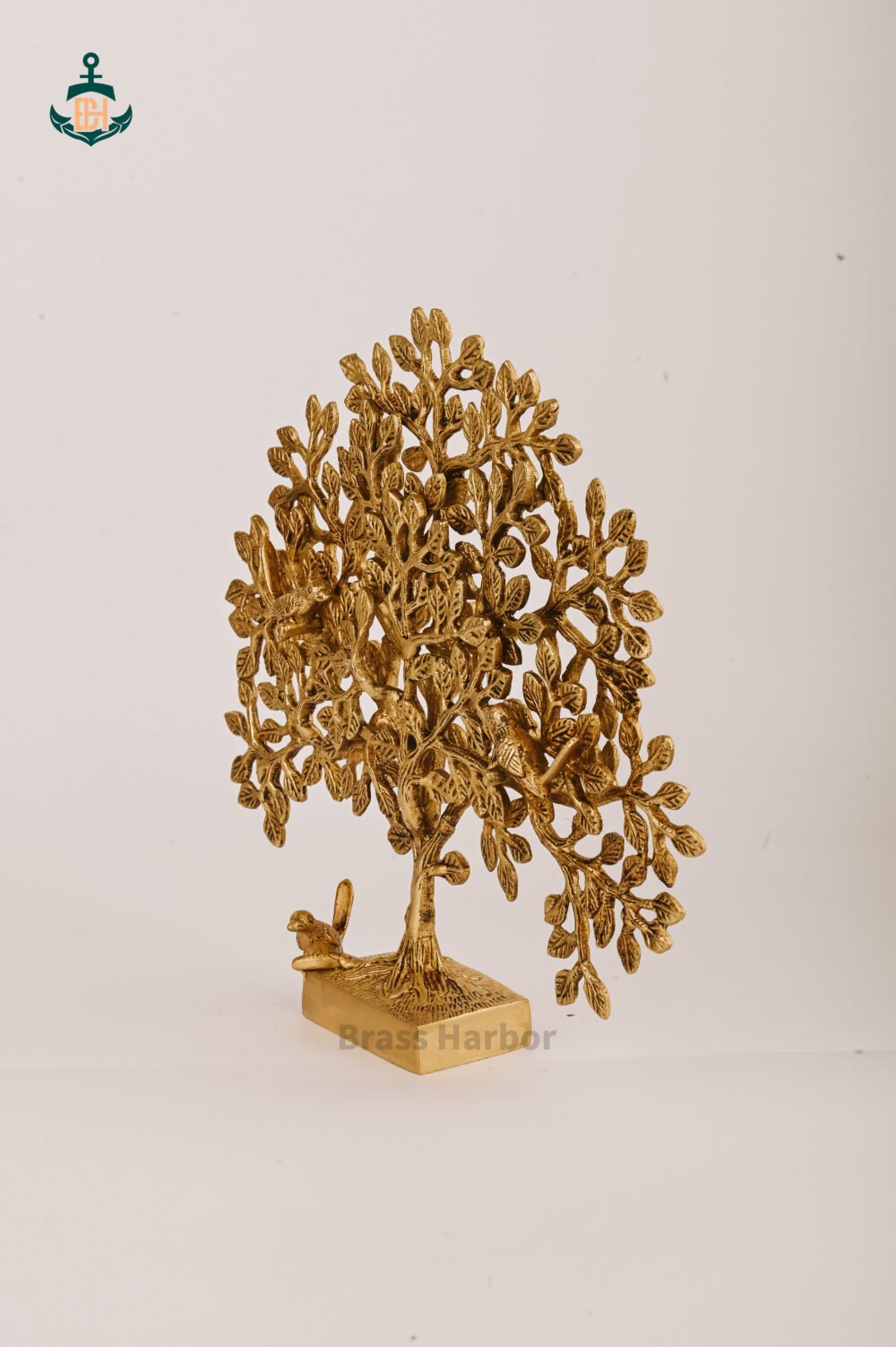 PURE BRASS TREE OF LIFE/ KALPAVRIKSHA TREE 11' - Image 5
