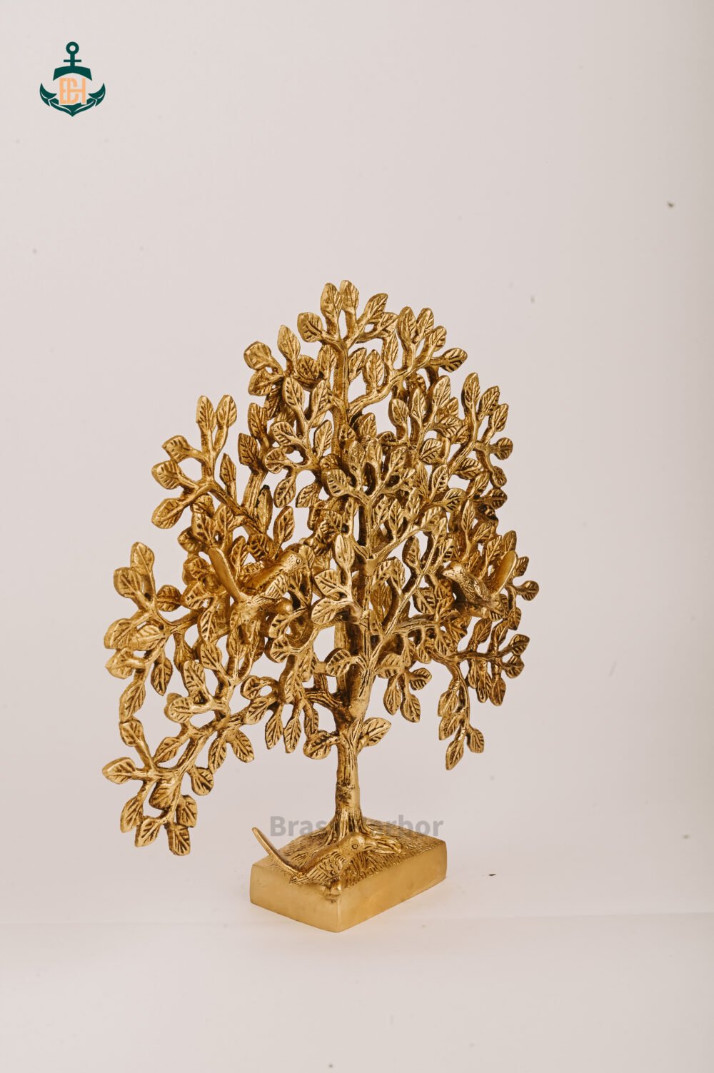 PURE BRASS TREE OF LIFE/ KALPAVRIKSHA TREE 11' - Image 3