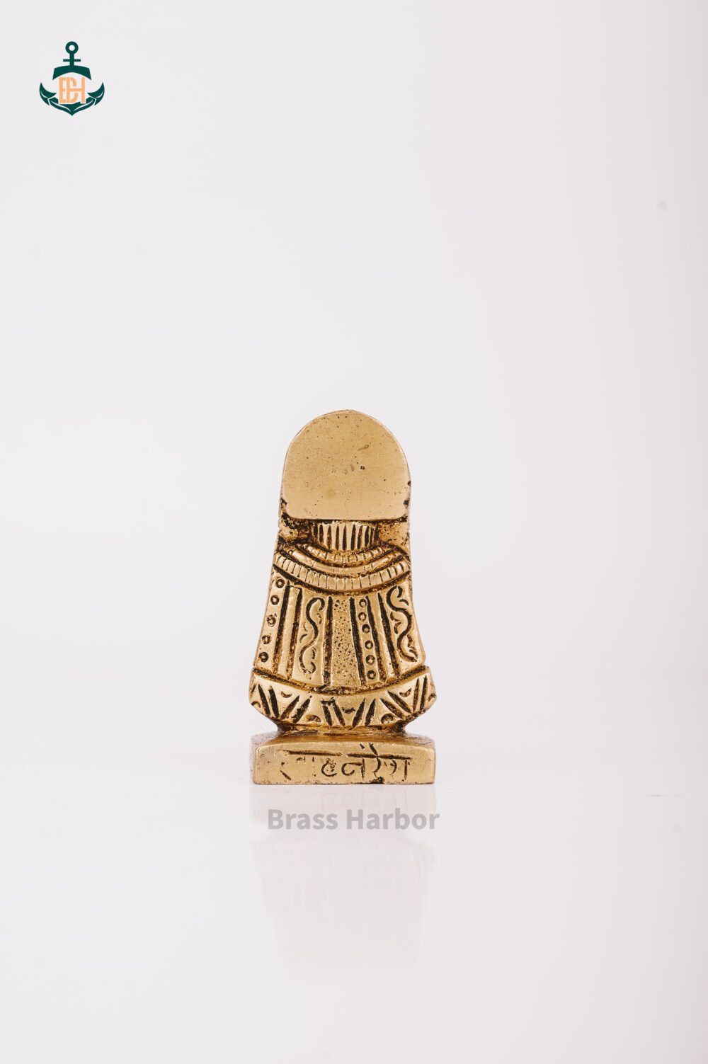 PURE BRASS KHATU SHYAM JI IDOL 2.5" - Image 3