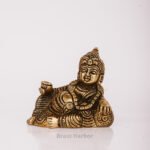 PURE BRASS LORD KUBER JI IDOL 3"