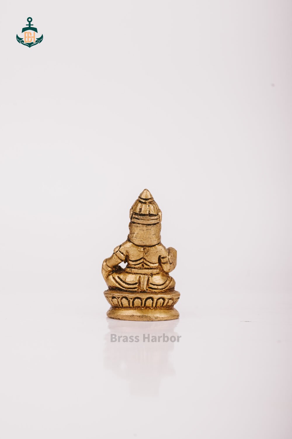 PURE BRASS KUBER JI IDOL 2.5" - Image 3