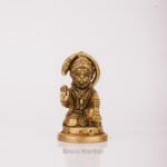 PURE BRASS HANUMAN JI IDOL 3"