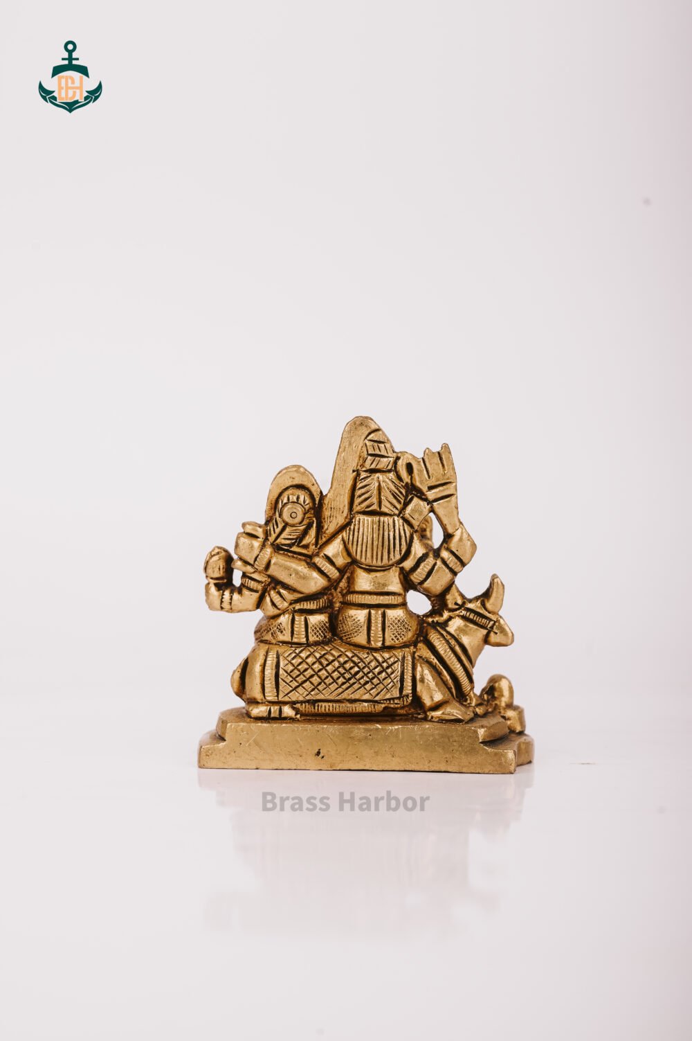 PURE BRASS SHIV PARIVAR IDOL 2.5" - Image 3